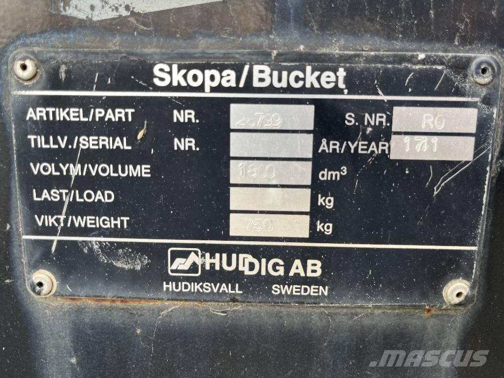 Huddig 1260D Ekskavatori-iekrāvēji