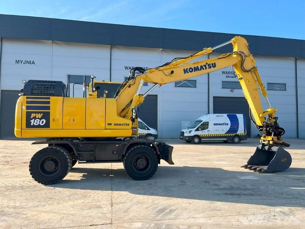 Komatsu PW 180-11 Ekskavatori uz riteņiem