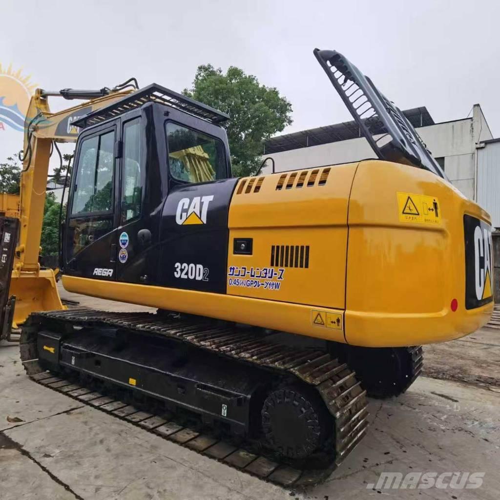 CAT 320d2 Kāpurķēžu ekskavatori