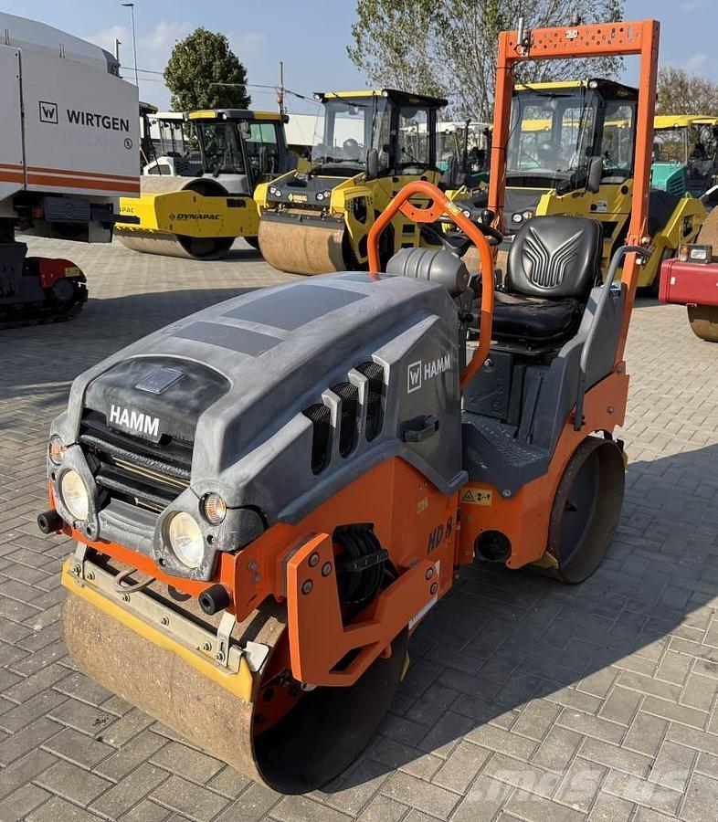 Hamm HD 8 VV Divvalču grunts veltņi