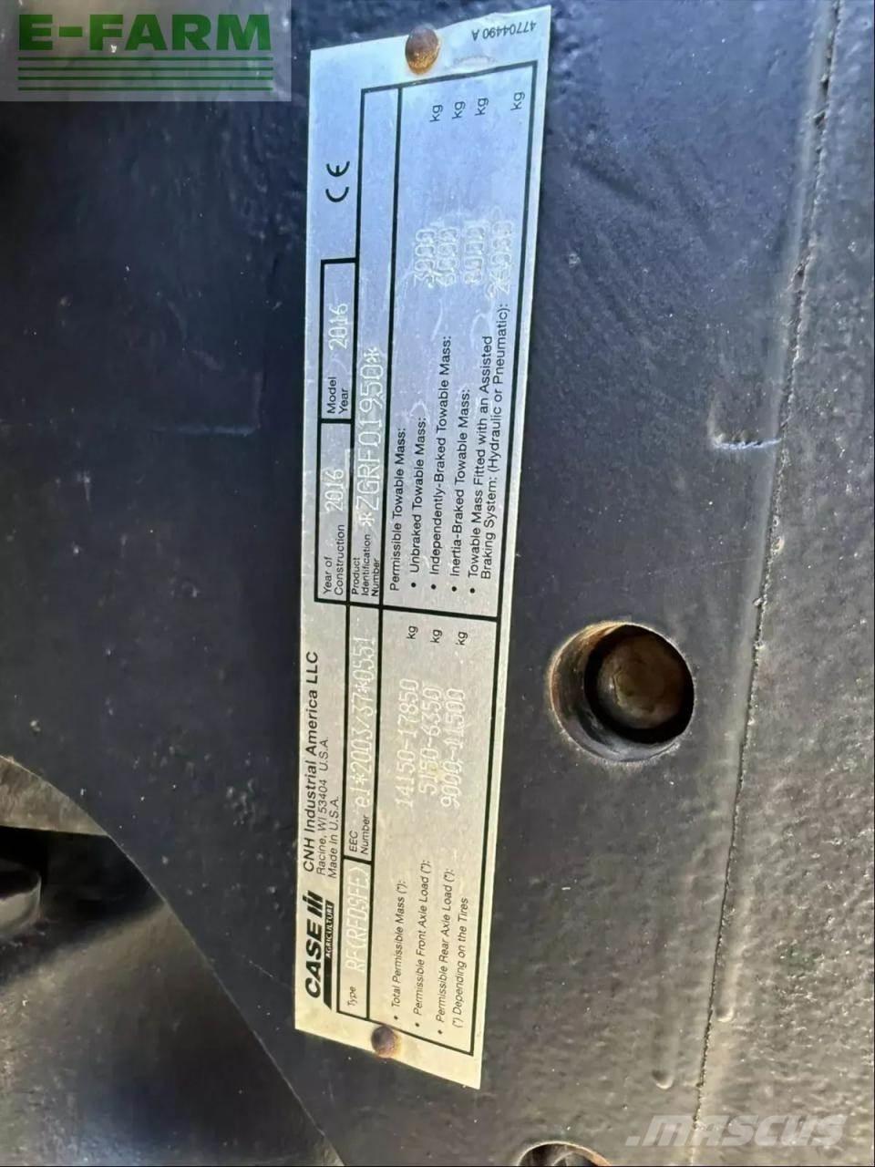 Case IH cvx 310 Traktori