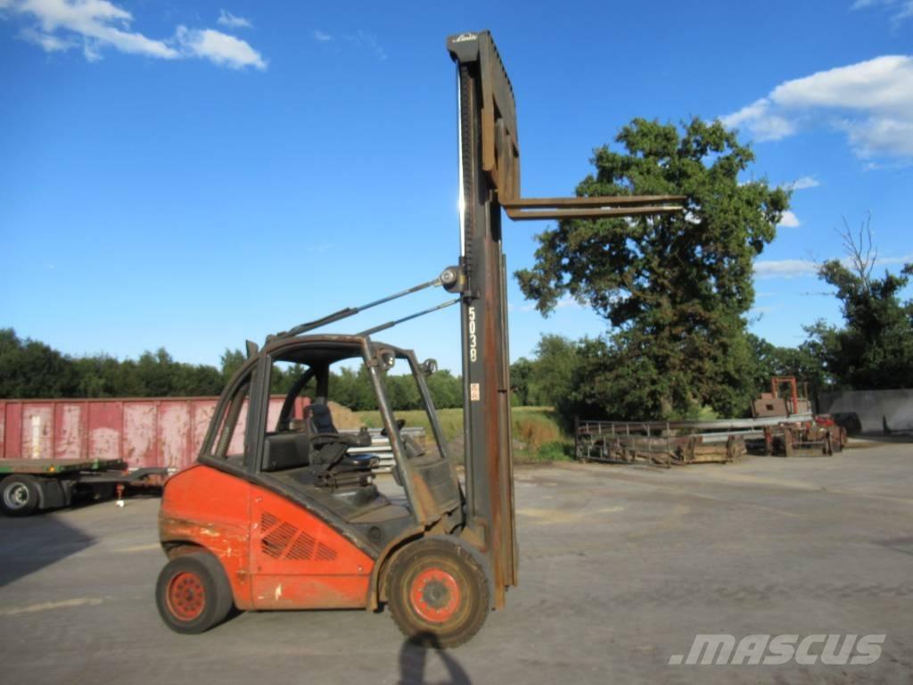 Linde H 50 D Tehnika ar dīzeļa dzinēju