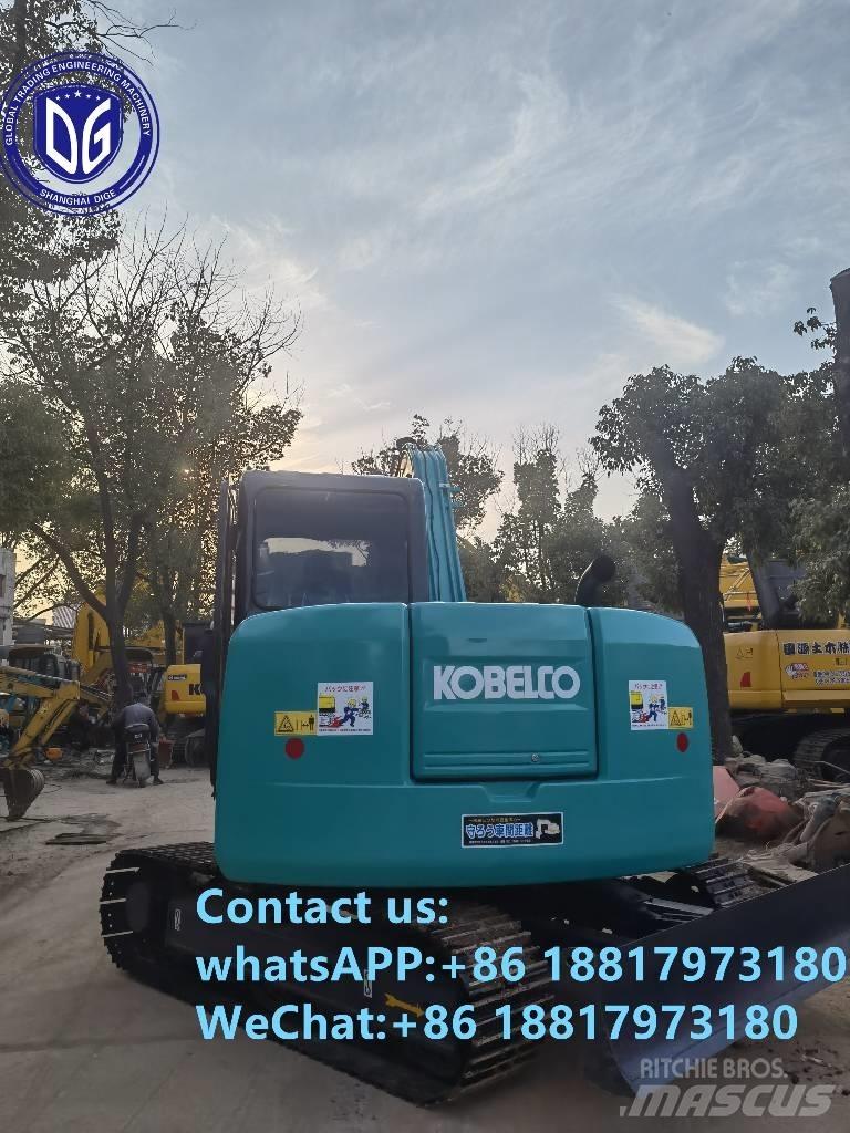 Kobelco SK75-8 Kāpurķēžu ekskavatori