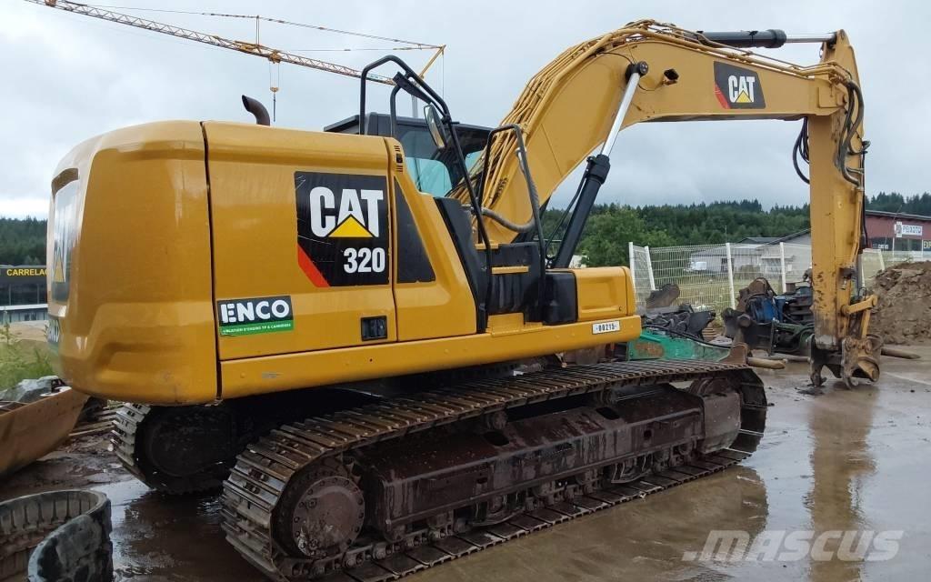 CAT 320 EL Kāpurķēžu ekskavatori