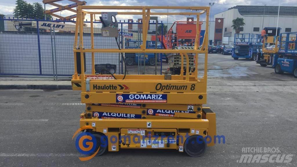 Haulotte Optimum  8 Šķerveida pacēlāji