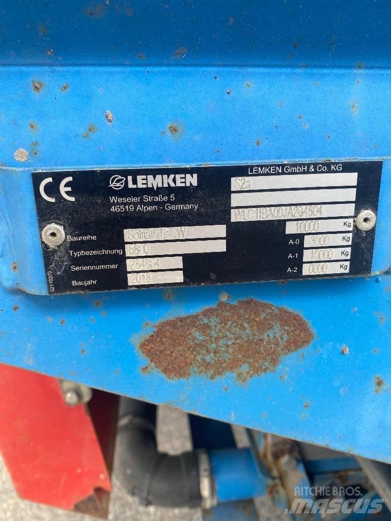 Lemken Solitair 12 Sējmašīnas