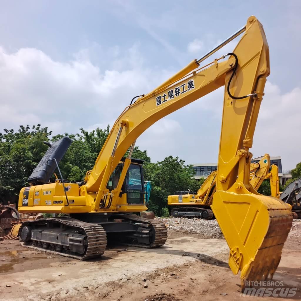 Komatsu PC 350 LC Kāpurķēžu ekskavatori