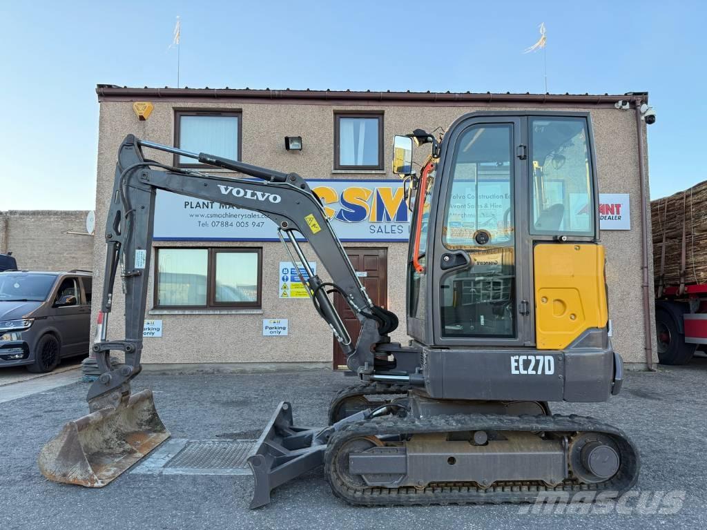 Volvo EC 27 D Mini ekskavatori < 7 t