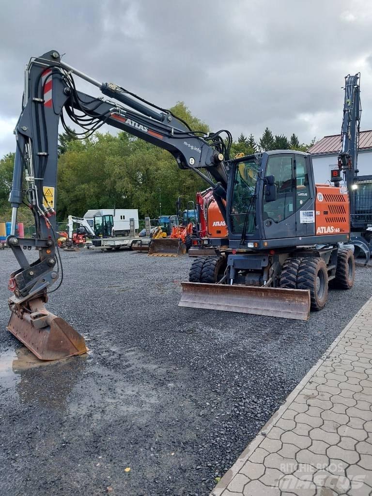 Atlas 165 WSR Ekskavatori uz riteņiem