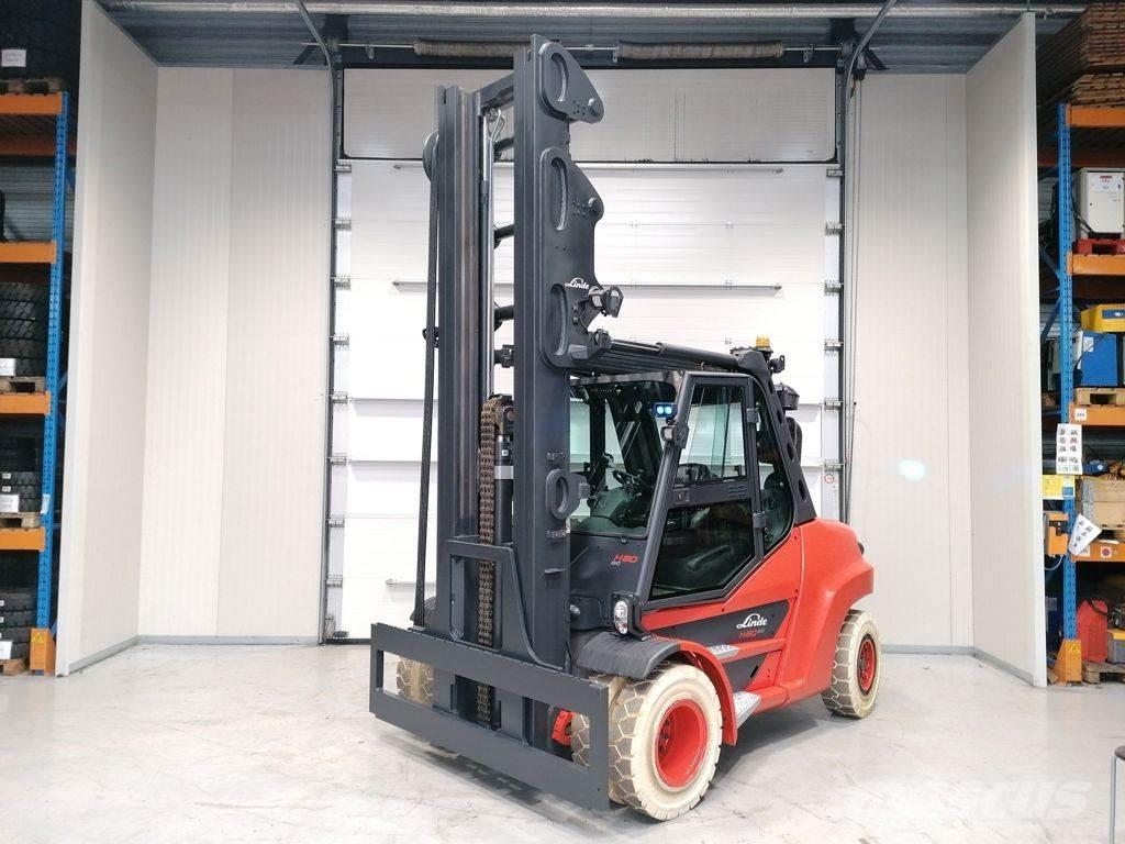 Linde H80D-03/900 Tehnika ar dīzeļa dzinēju