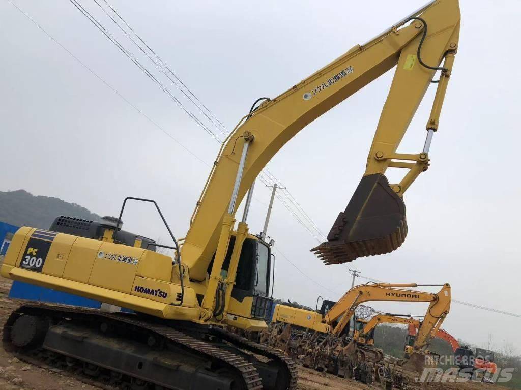 Komatsu 300-7 Kāpurķēžu ekskavatori