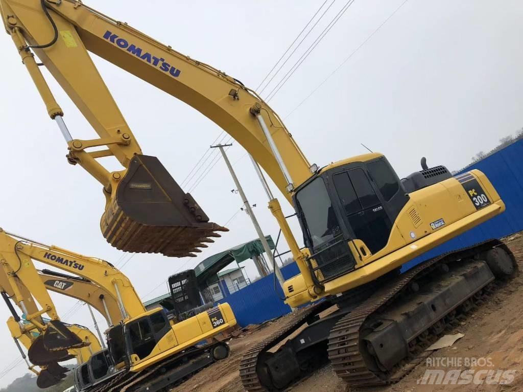 Komatsu 300-7 Kāpurķēžu ekskavatori