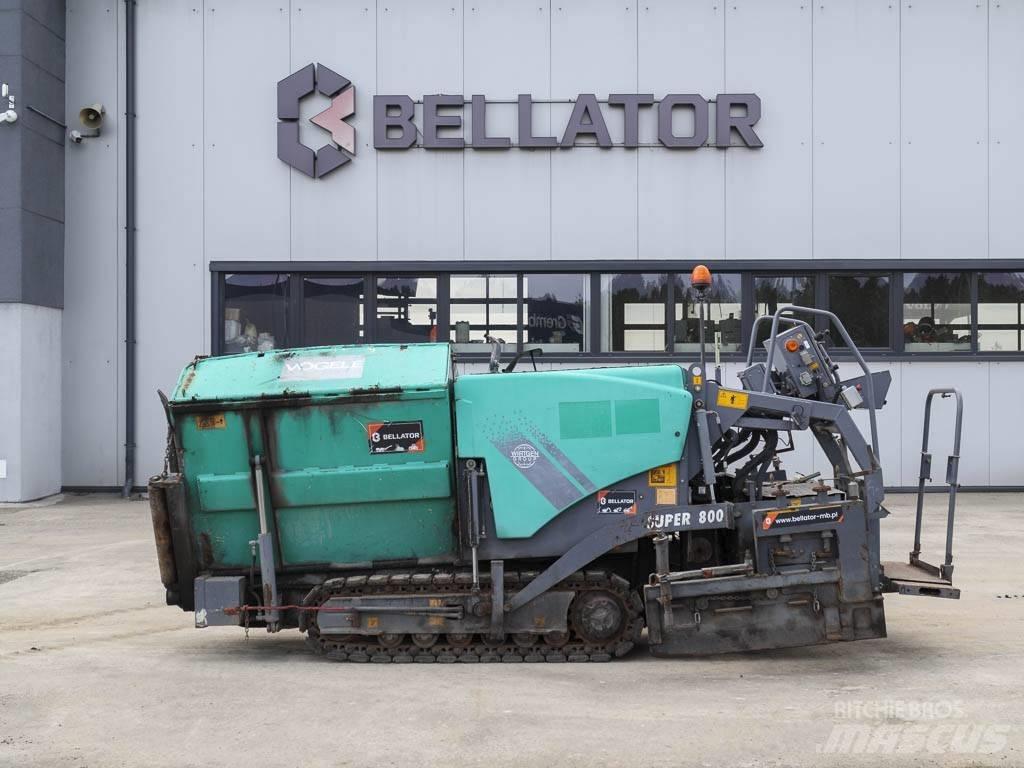 Vögele Super 800 Asfalta klājēji