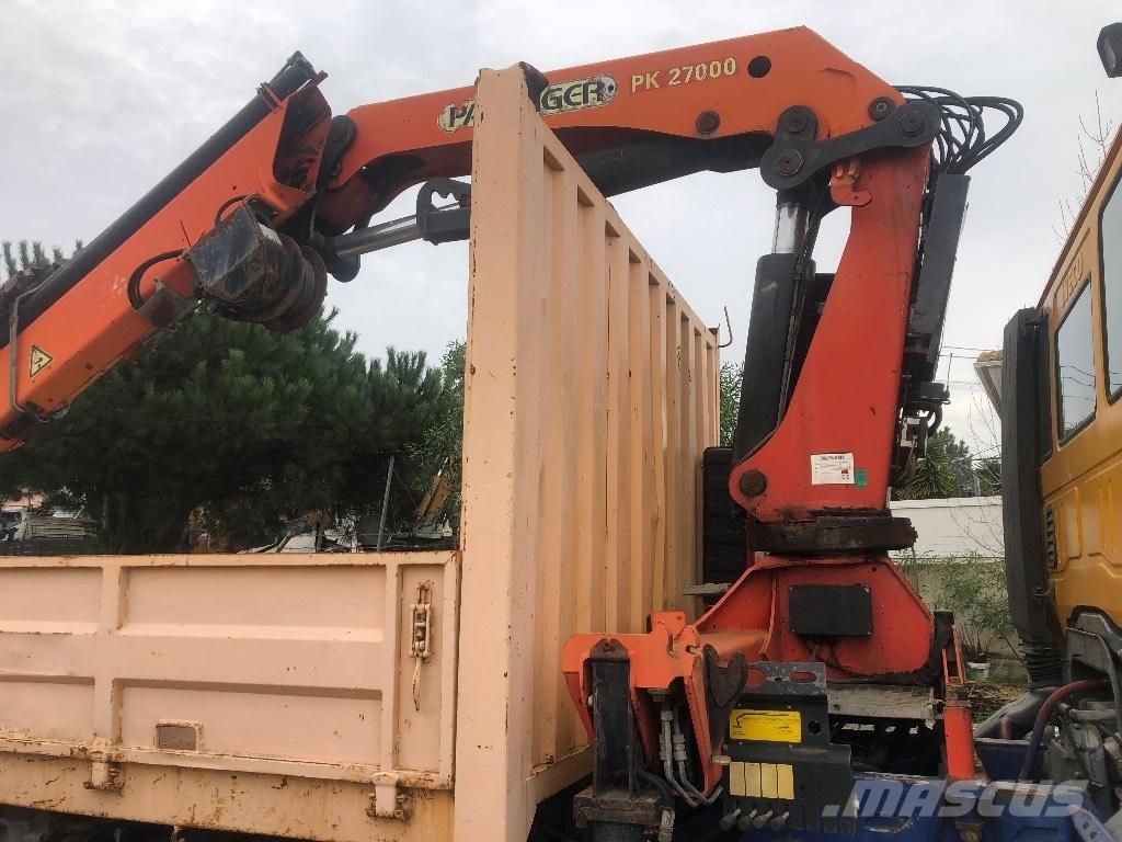 Iveco Euro trailer Smagās mašīnas ar celtni