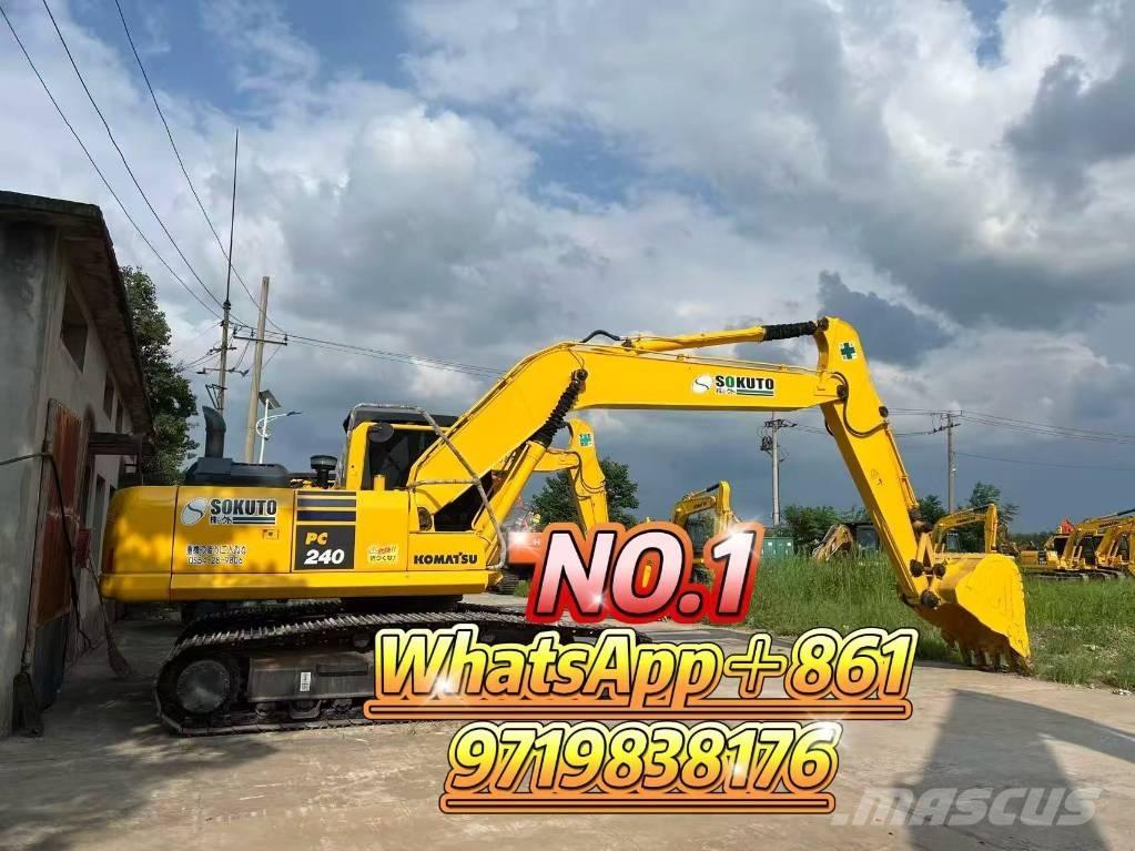 Komatsu PC 240 Kāpurķēžu ekskavatori