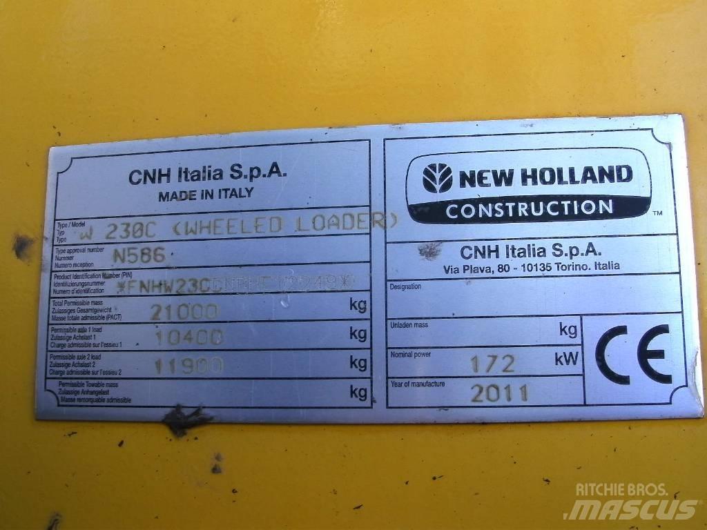 New Holland W 230 C Iekrāvēji uz riteņiem