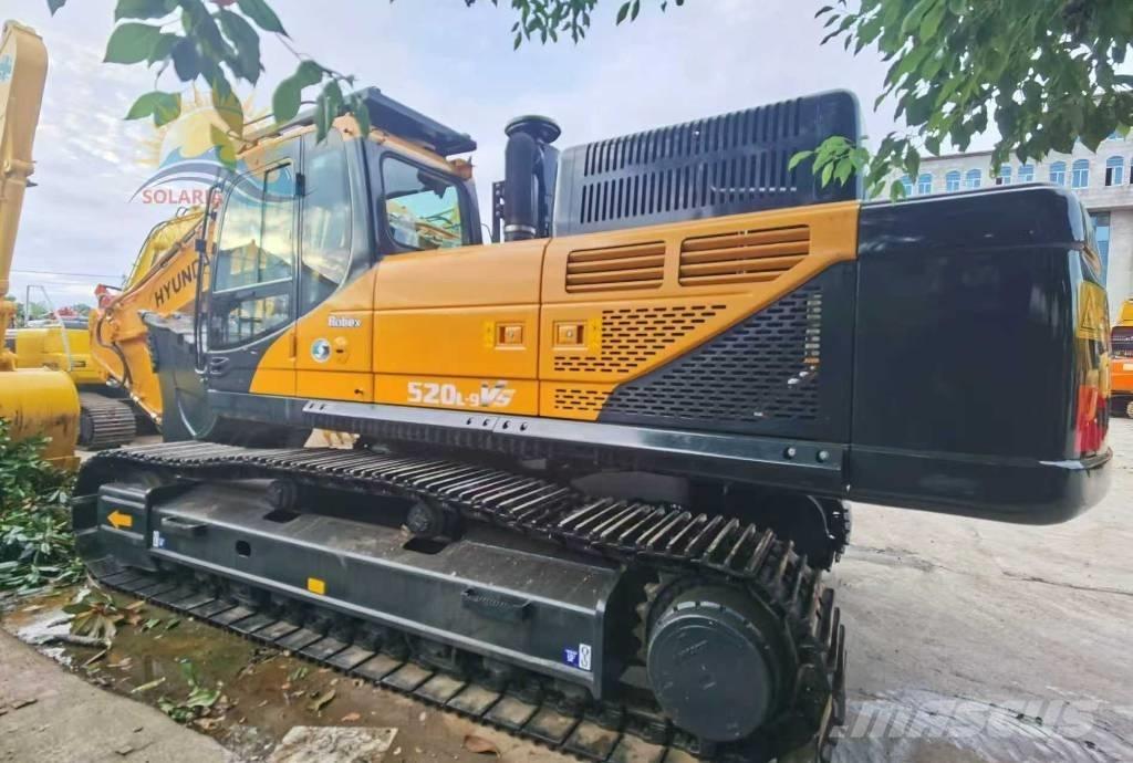 Hyundai R520LC-9 Kāpurķēžu ekskavatori