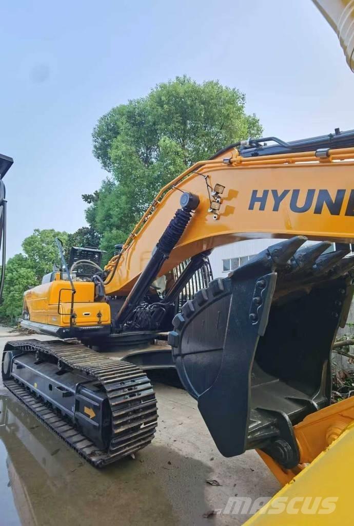 Hyundai R520LC-9 Kāpurķēžu ekskavatori