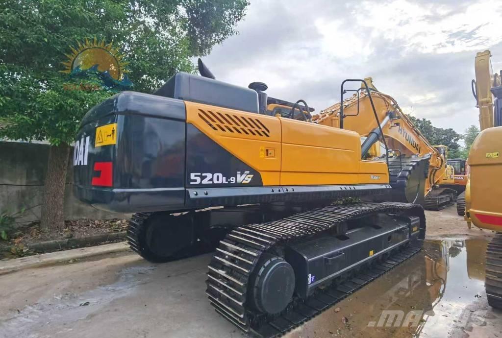 Hyundai R520LC-9 Kāpurķēžu ekskavatori