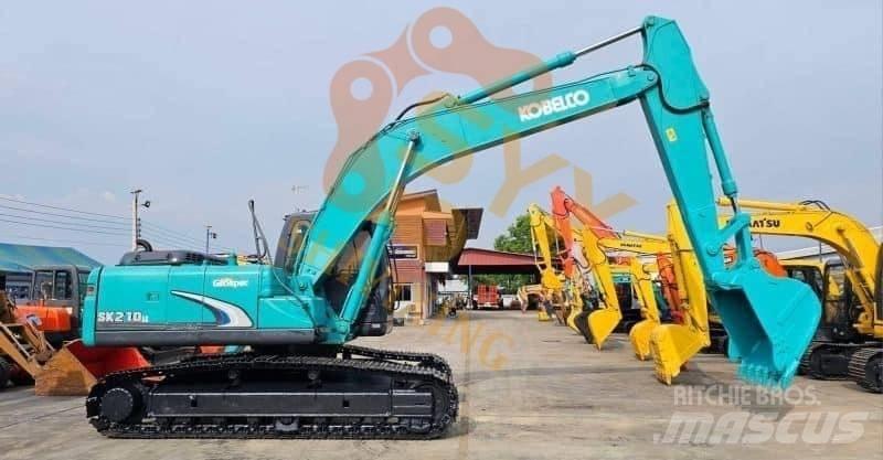 Kobelco SK 210 Kāpurķēžu ekskavatori