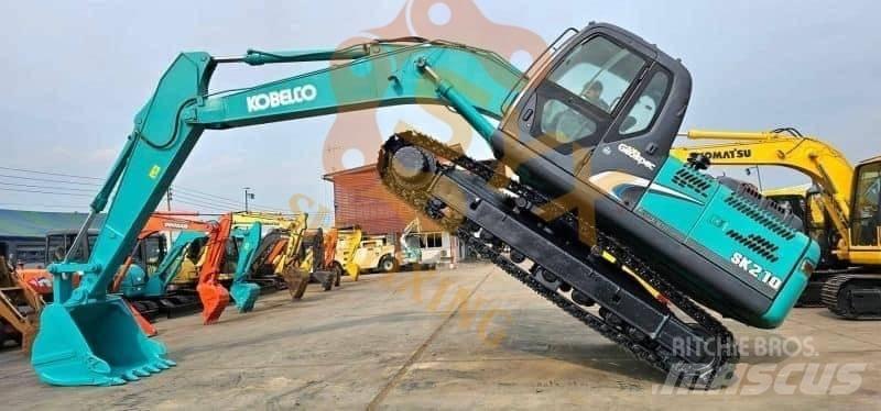 Kobelco SK 210 Kāpurķēžu ekskavatori