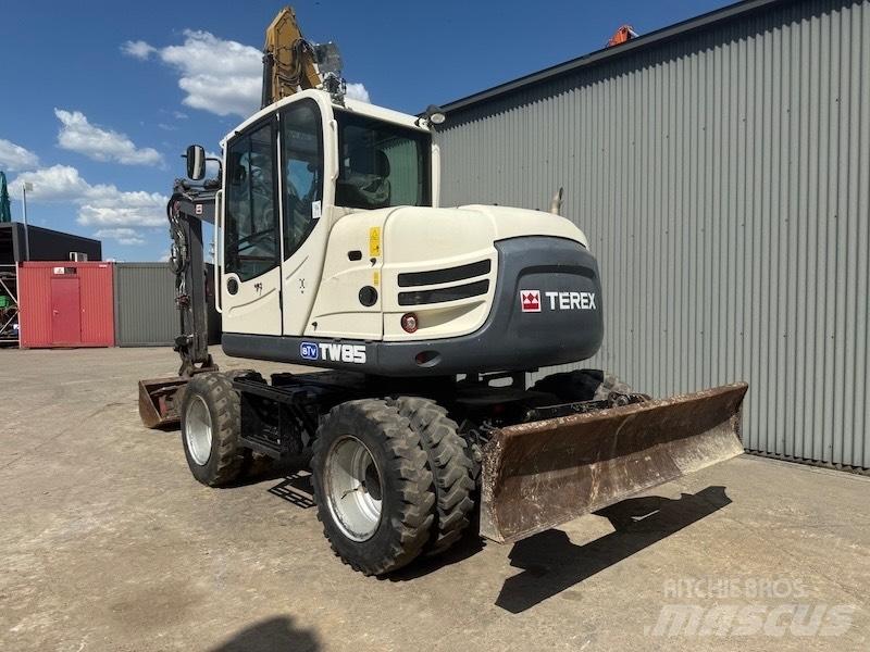 Terex TW 85 Ekskavatori uz riteņiem