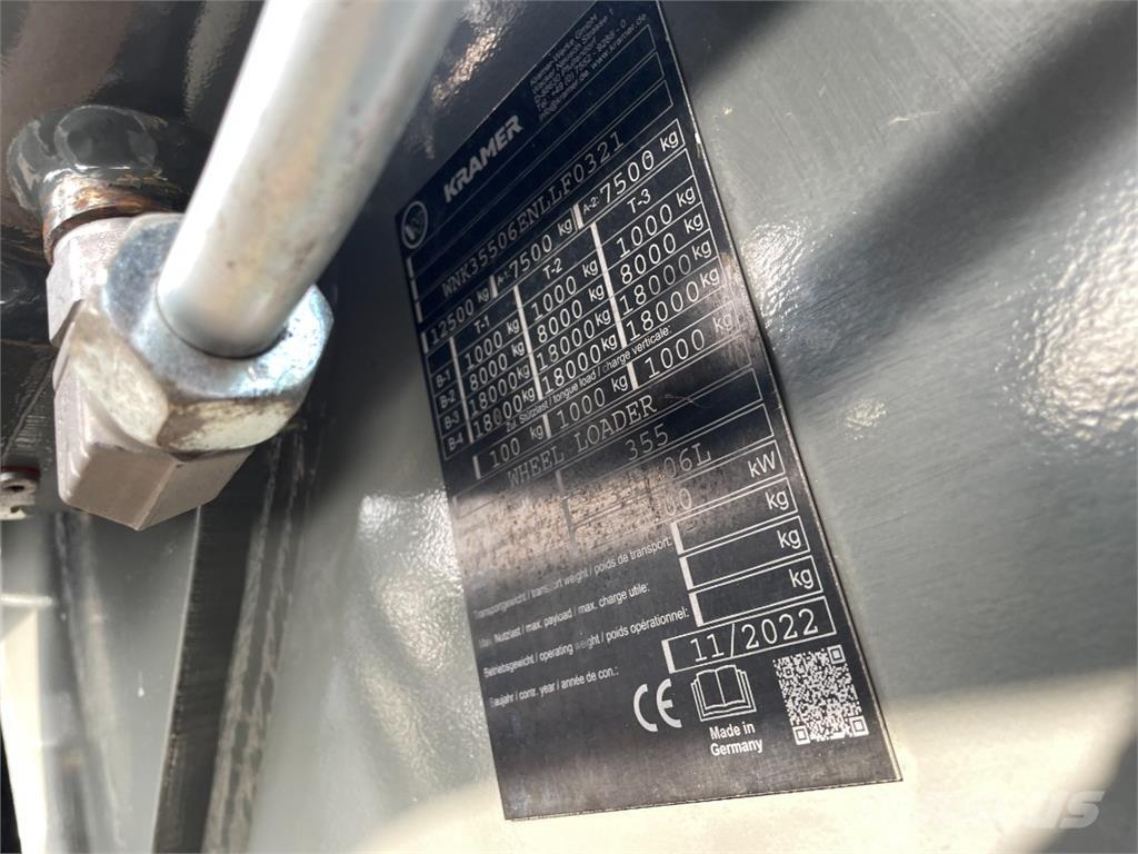 Kramer KL70.8L Iekrāvēji uz riteņiem