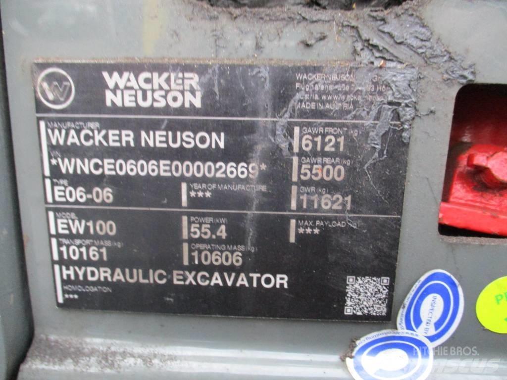 Wacker Neuson EW 100 Ekskavatori uz riteņiem