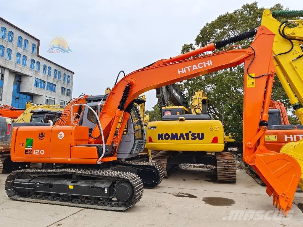 Hitachi EX 120 Kāpurķēžu ekskavatori