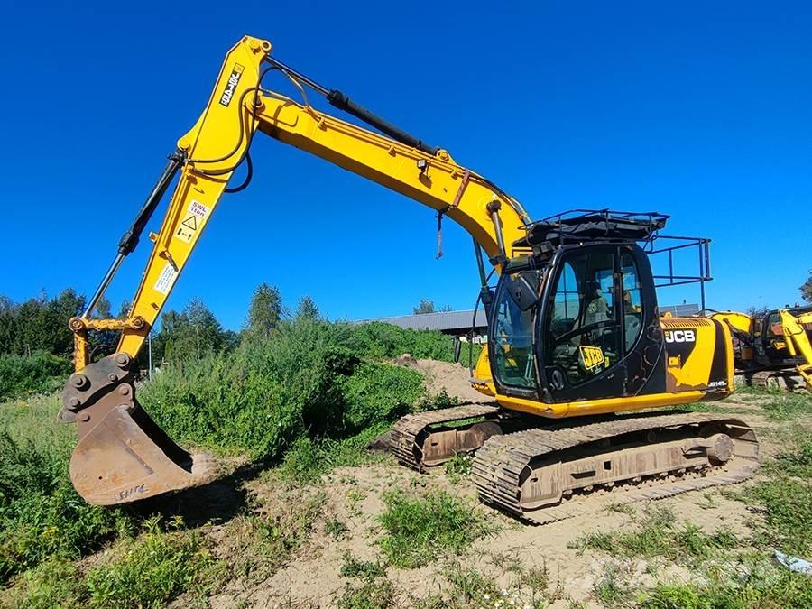 JCB JS145 LC Kāpurķēžu ekskavatori