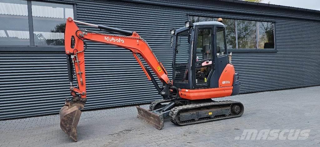 Kubota KX71-3 Mini ekskavatori < 7 t