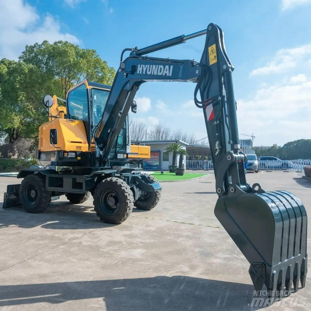 Hyundai HW 60 Ekskavatori uz riteņiem