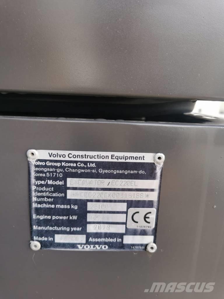 Volvo EC 220 E Kāpurķēžu ekskavatori
