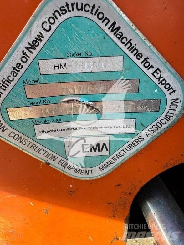 Hitachi ZX17 Mini ekskavatori < 7 t