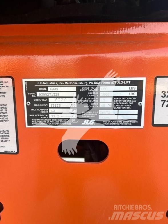 JLG 400S Teleskopiskie pacēlāji