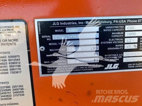 JLG 400S Teleskopiskie pacēlāji