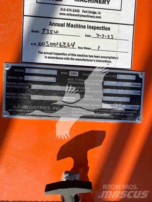 JLG T350 Pacēlājplatformas - piekabes