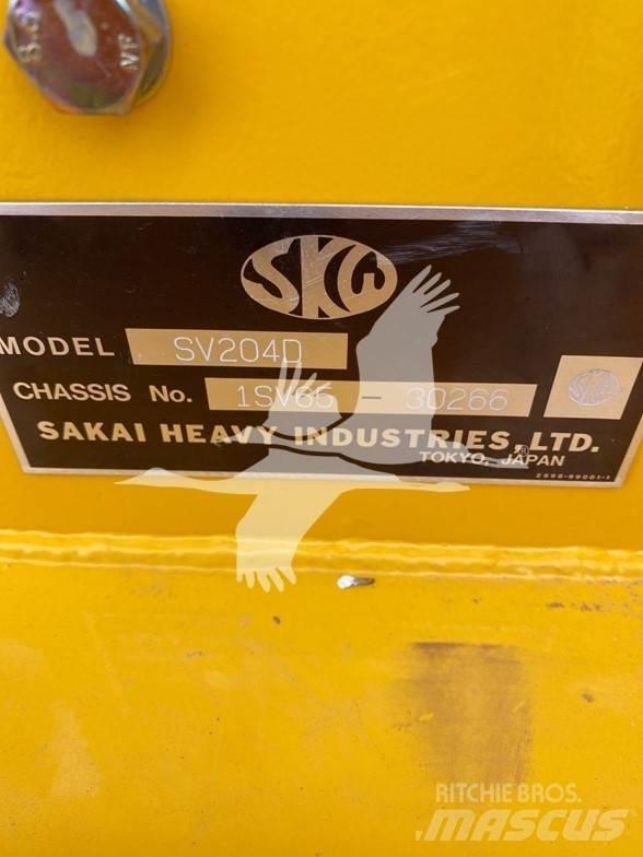Sakai SV204D Vienvalča grunts veltņi