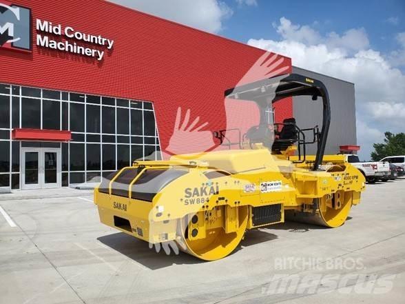 Sakai SW884 Vienvalča grunts veltņi