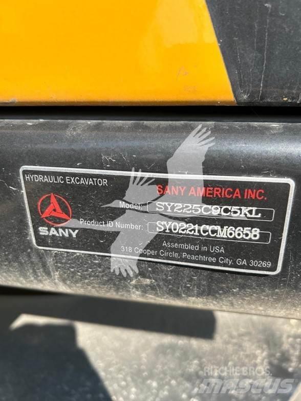 Sany SY225C Kāpurķēžu ekskavatori