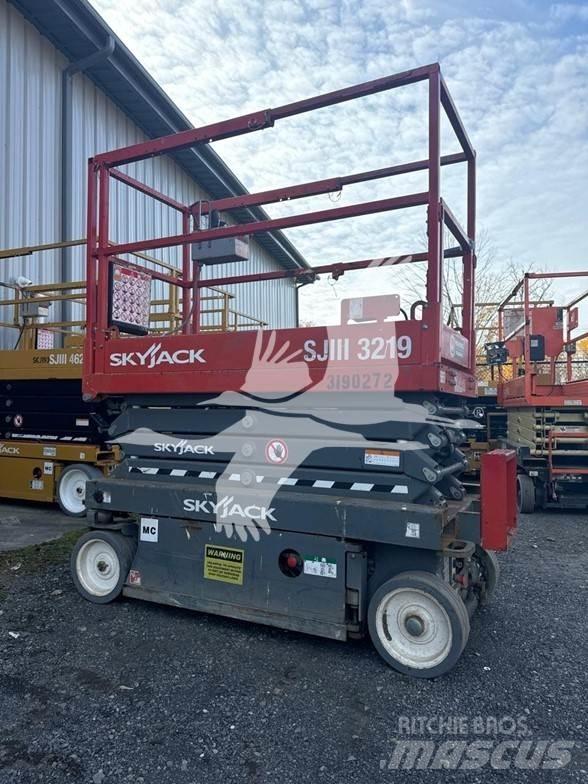 SkyJack SJ3219 Šķerveida pacēlāji