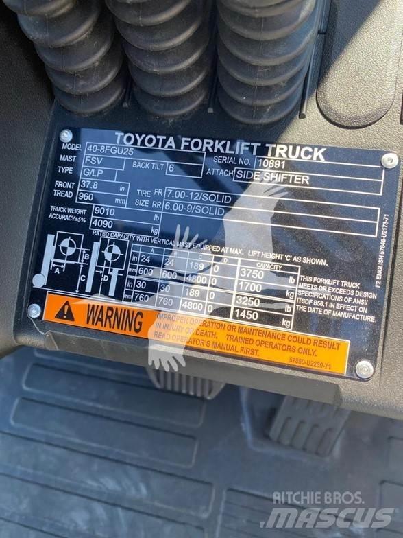 Toyota 8FGU25 Tehnika ar dīzeļa dzinēju