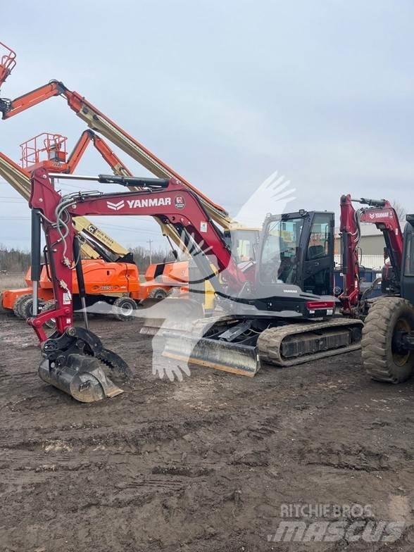 Yanmar VIO80 Kāpurķēžu ekskavatori