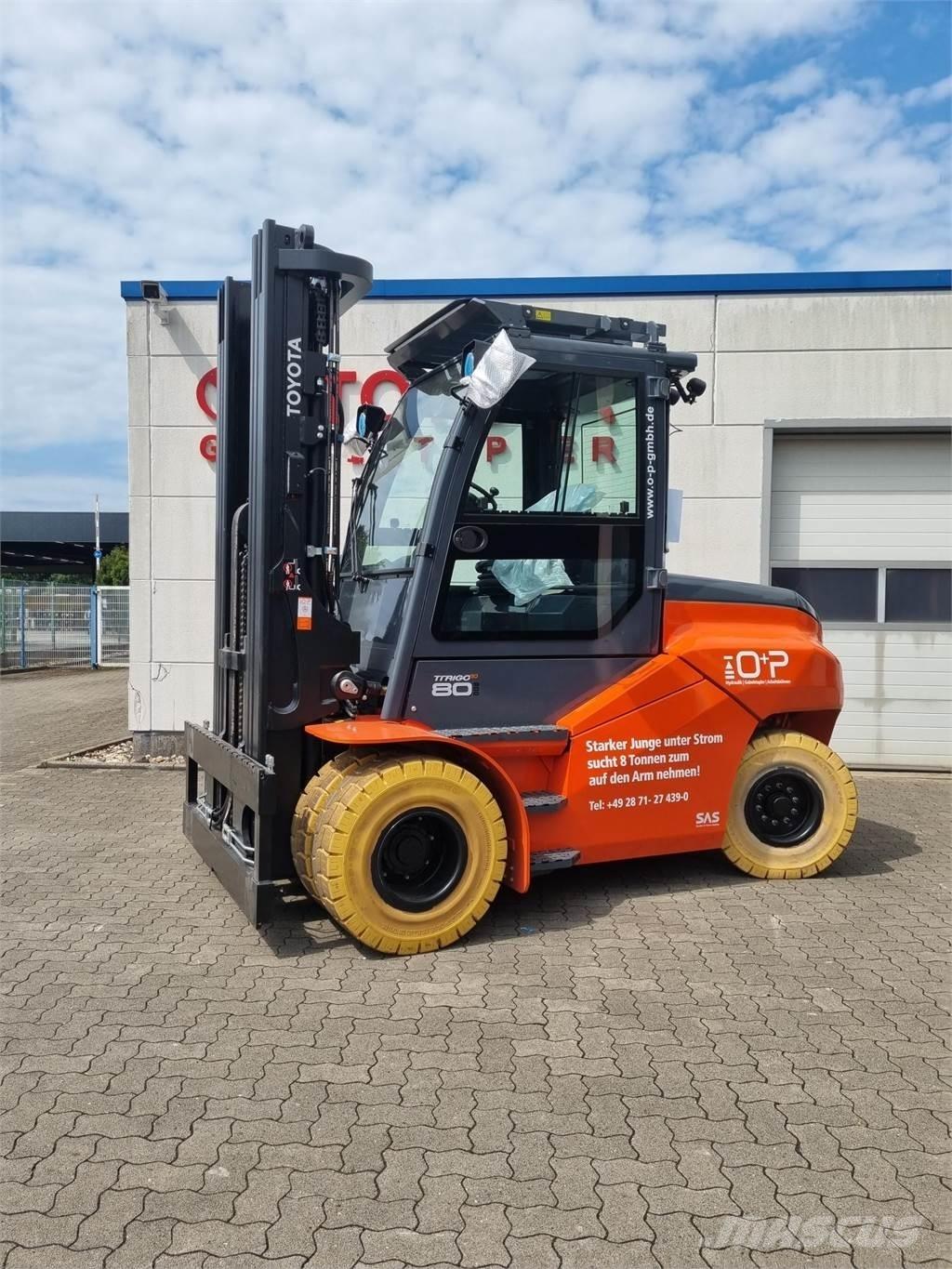 Toyota 9FBH80T Elektriskie iekrāvēji