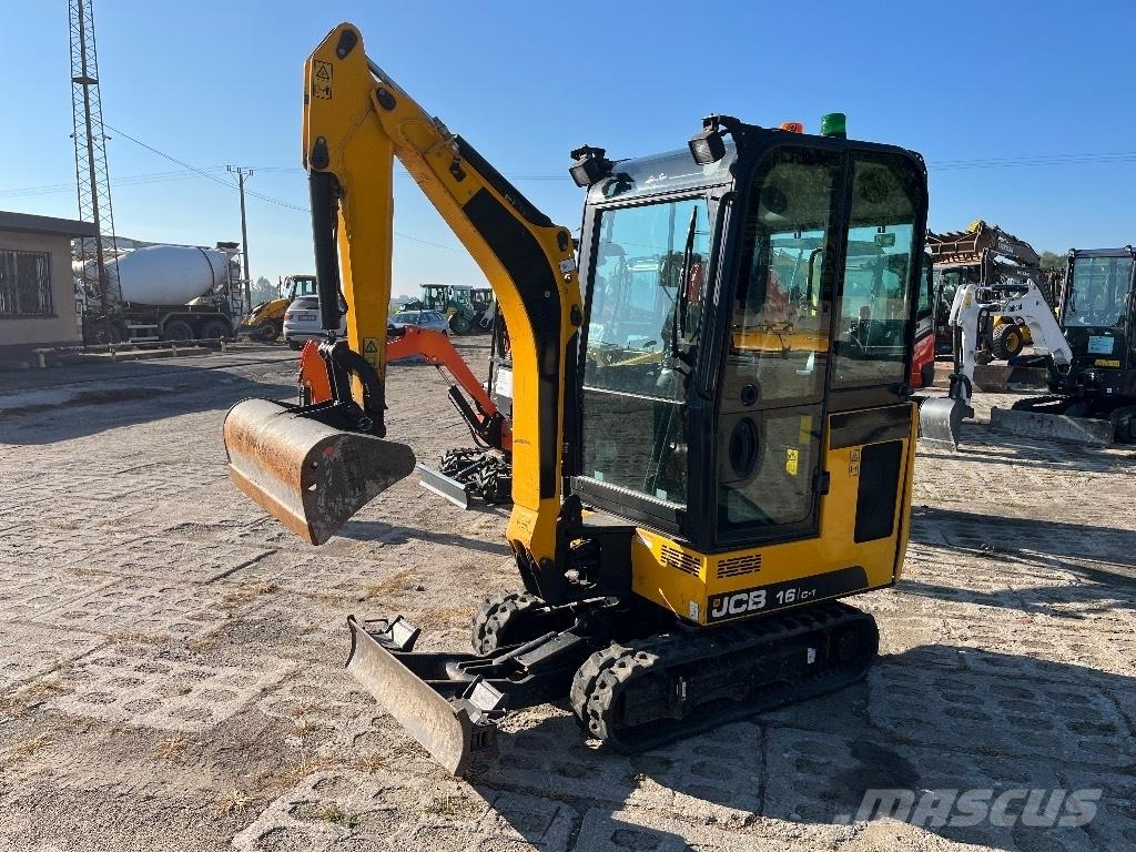 JCB 16 C-1 T3 Mini ekskavatori < 7 t