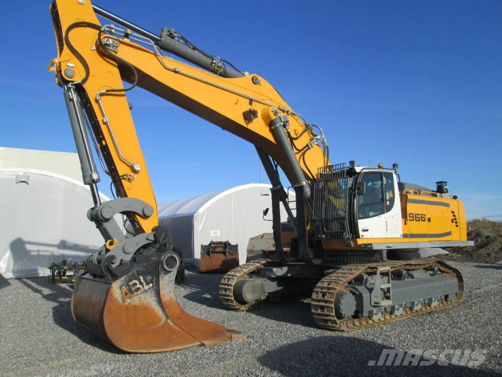 Liebherr R 966 LCV Kāpurķēžu ekskavatori