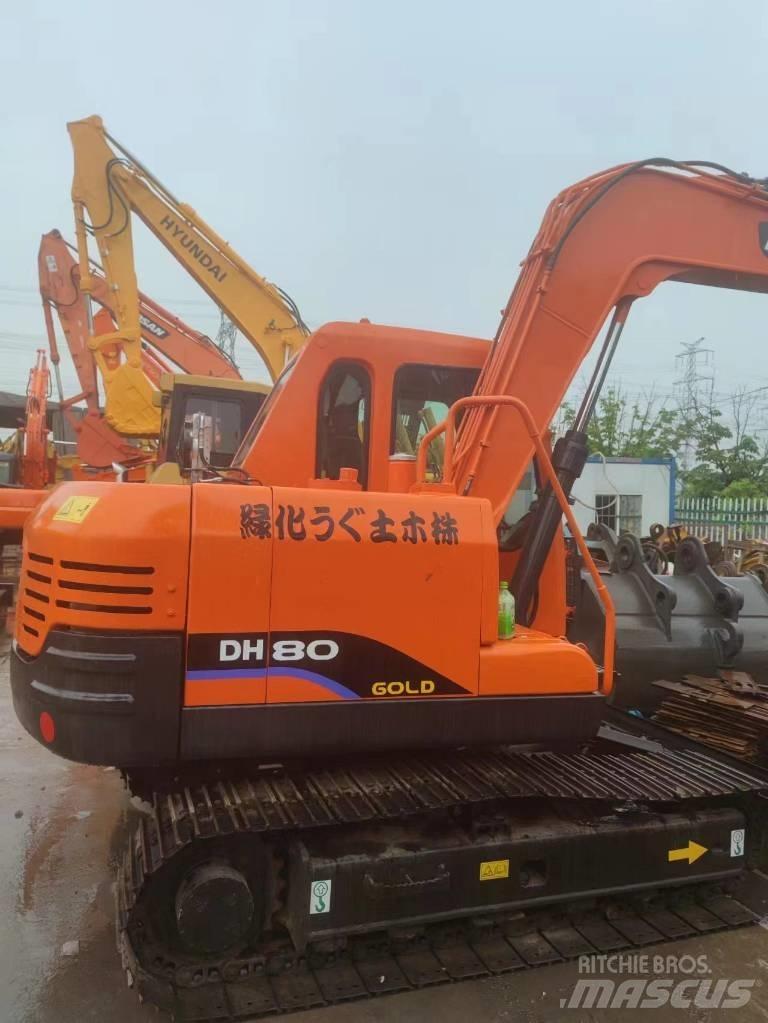 Doosan DH 80 Kāpurķēžu ekskavatori