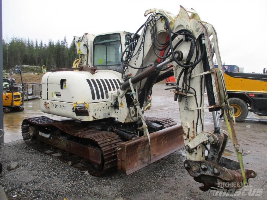 Terex TC125 Mono/GA Kāpurķēžu ekskavatori