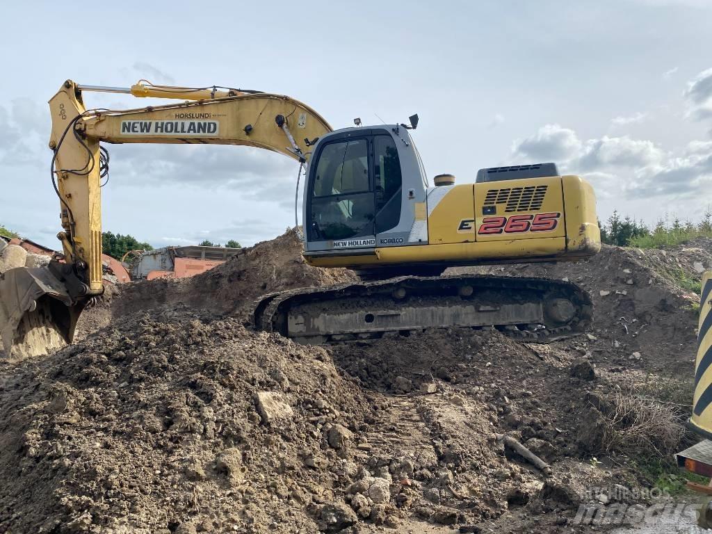 New Holland E 265 Kāpurķēžu ekskavatori