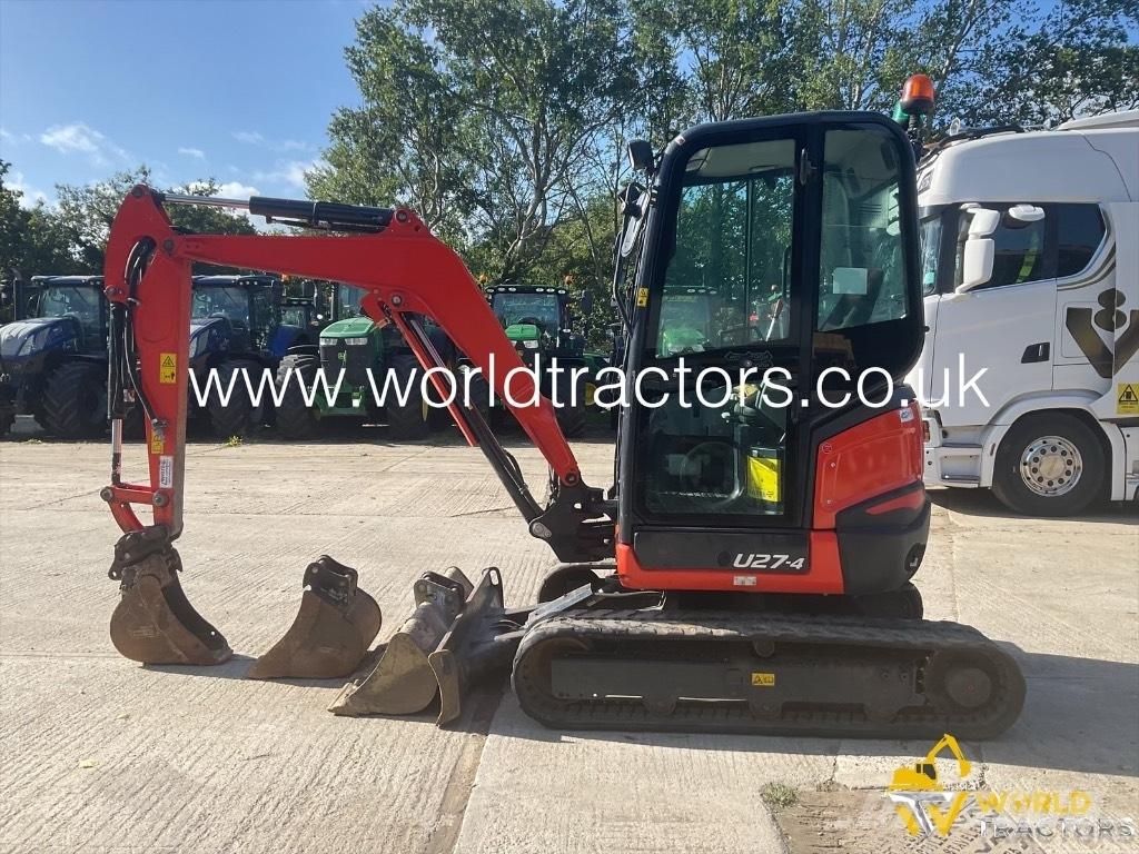 Kubota U 27-4 Mini ekskavatori < 7 t